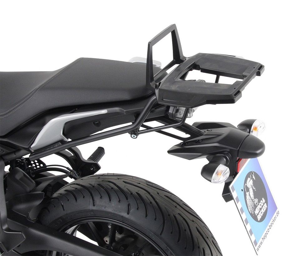 Hepco&Becker Top carrier Alurack black for Yamaha Tracer 7 from 2021