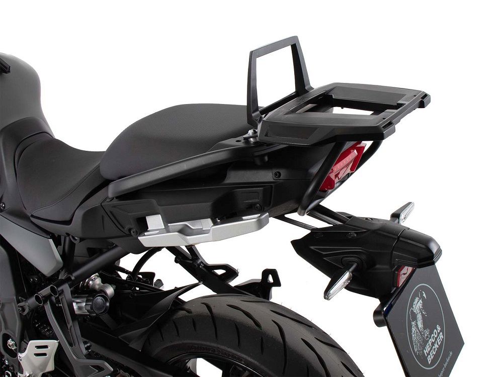 Hepco&Becker Top carrier Alurack black for Yamaha Tracer 9 / GT from 2021