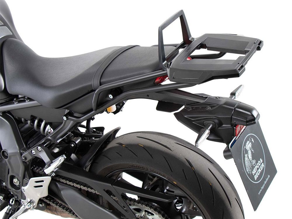Hepco&Becker Top carrier Alurack black for Yamaha MT09/SP from 2021 to 2023