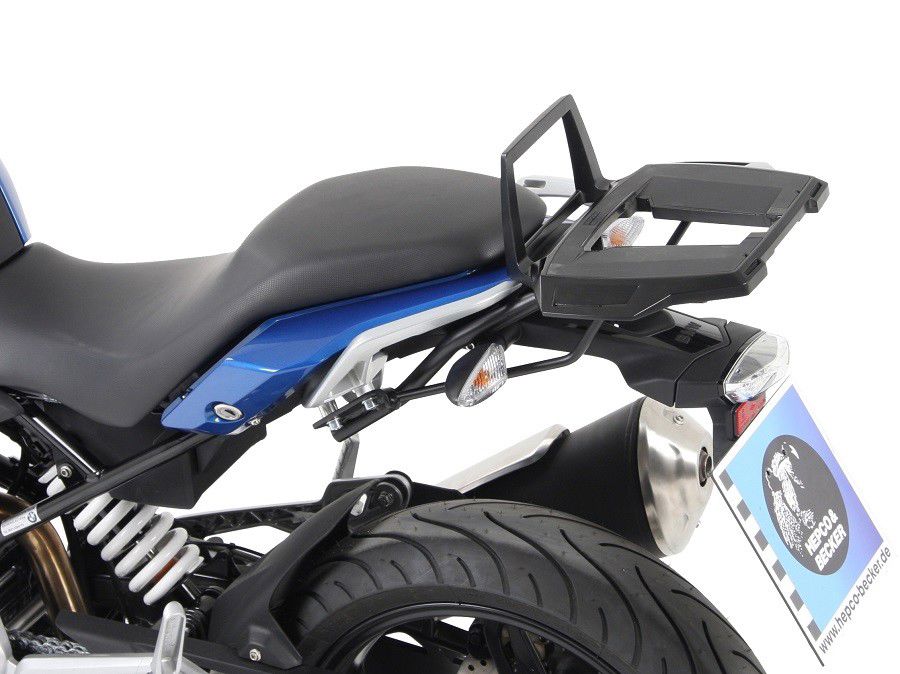 Hepco&Becker Top carrier Alurack black for BMW G310R from 2016
