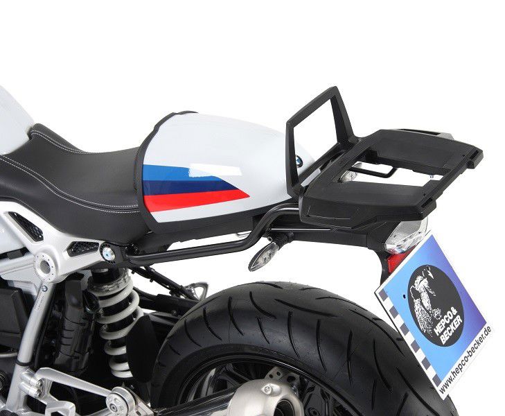 Hepco&Becker Top carrier Alurack black for BMW R NineT Racer from 2017