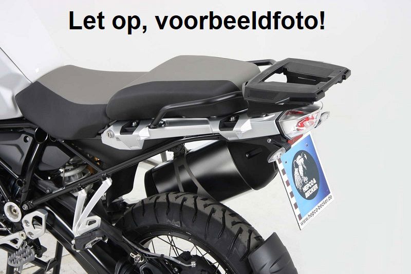 Hepco&Becker Top carrier Alurack black for BMW F850GS Adventure from 2019