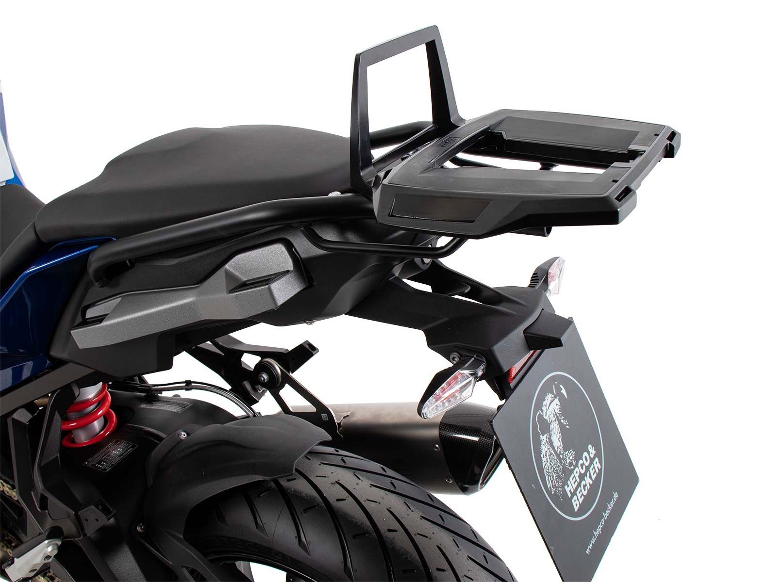 Hepco&Becker Top carrier Alurack black for BMW S1000XR from 2020 to 2023