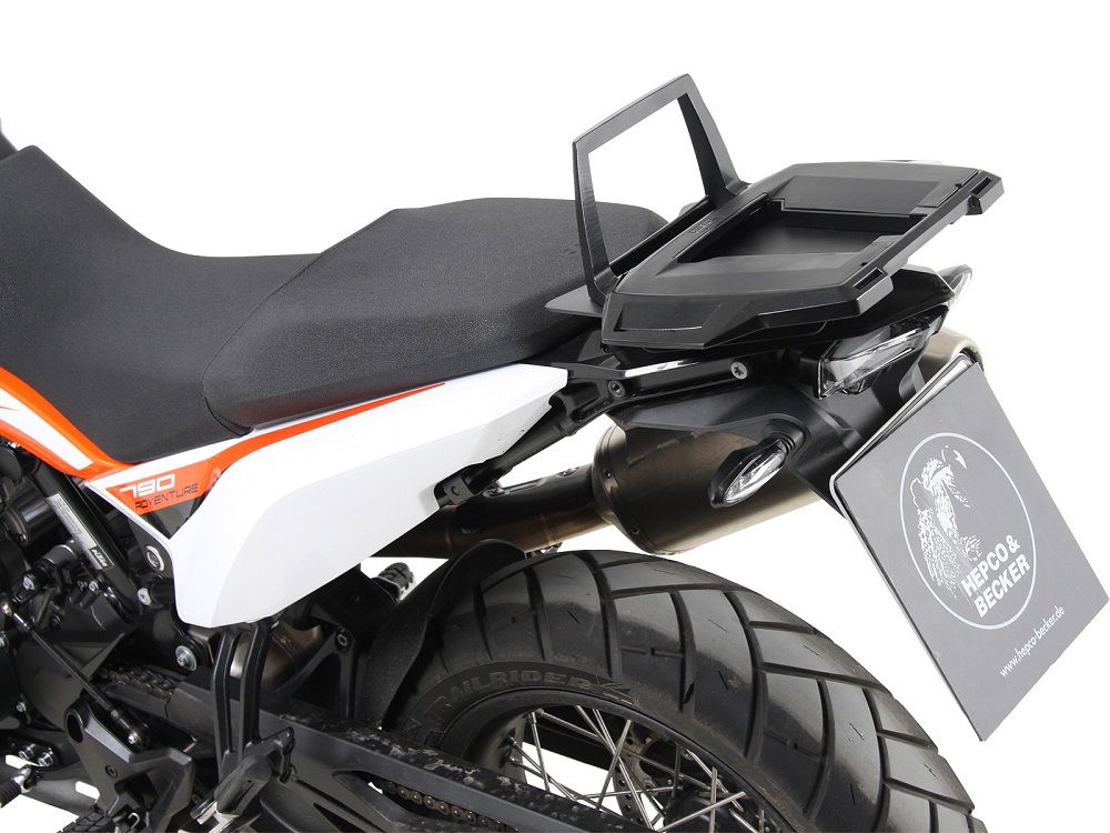 Hepco&Becker Top carrier Alurack black for KTM 790 Adventure R from 2019