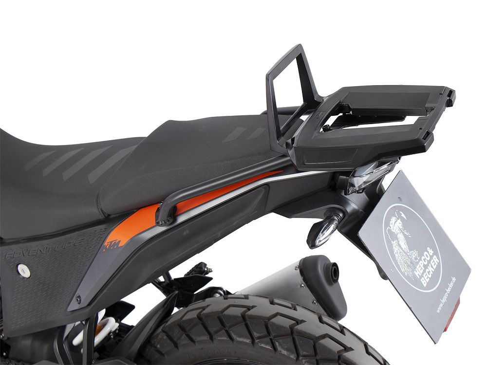 Hepco&Becker Top carrier Alurack black for KTM 390 Adventure from 2020
