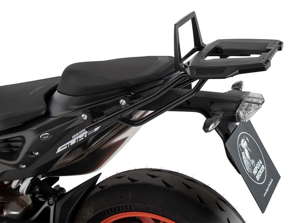 Hepco&Becker Top carrier Alurack black for KTM 890 Duke from 2020+