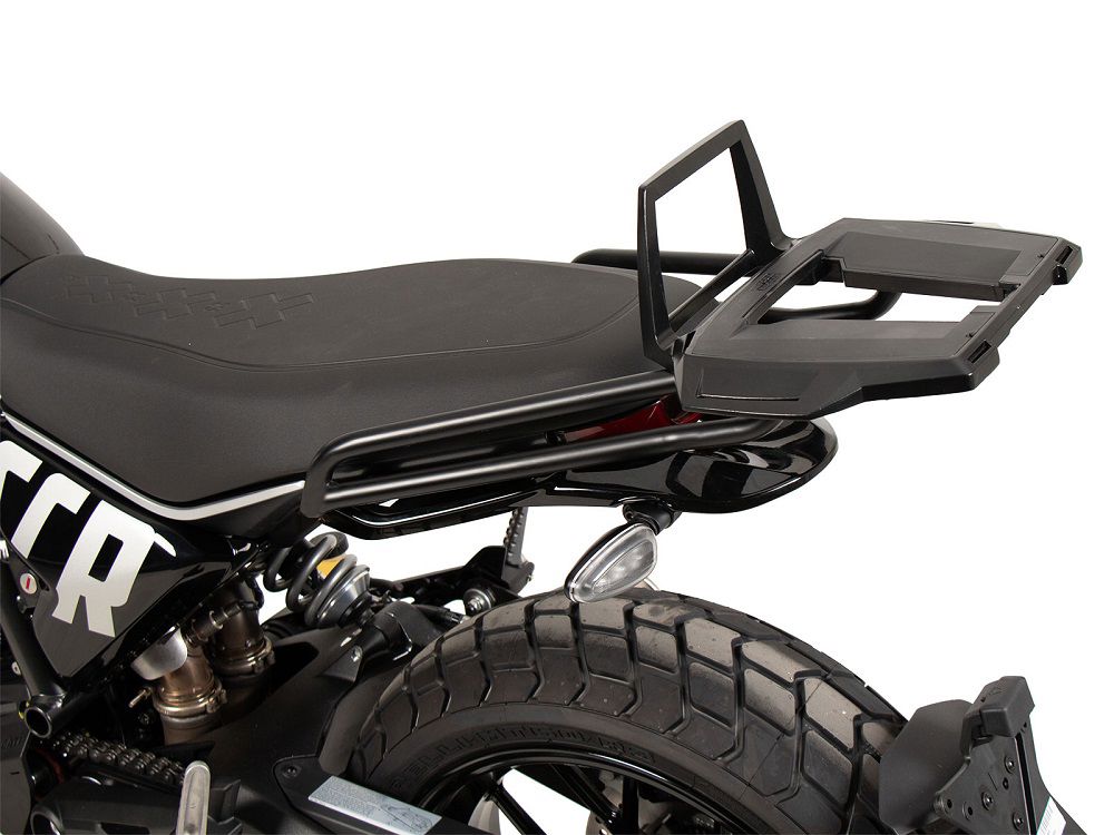 Hepco&Becker Top carrier Alurack black for Ducati Scrambler 800 Icon from 2023