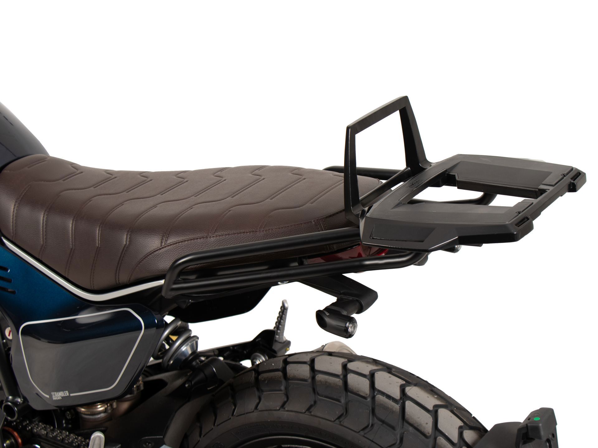 Hepco&Becker Top carrier Alurack black for Ducati Scrambler 800 Nightshift/Full Trottle from 2023
