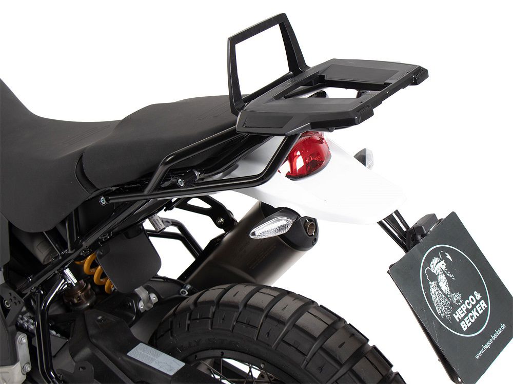 Hepco&Becker Top carrier Alurack black for Ducati DesertX Rally from 2024