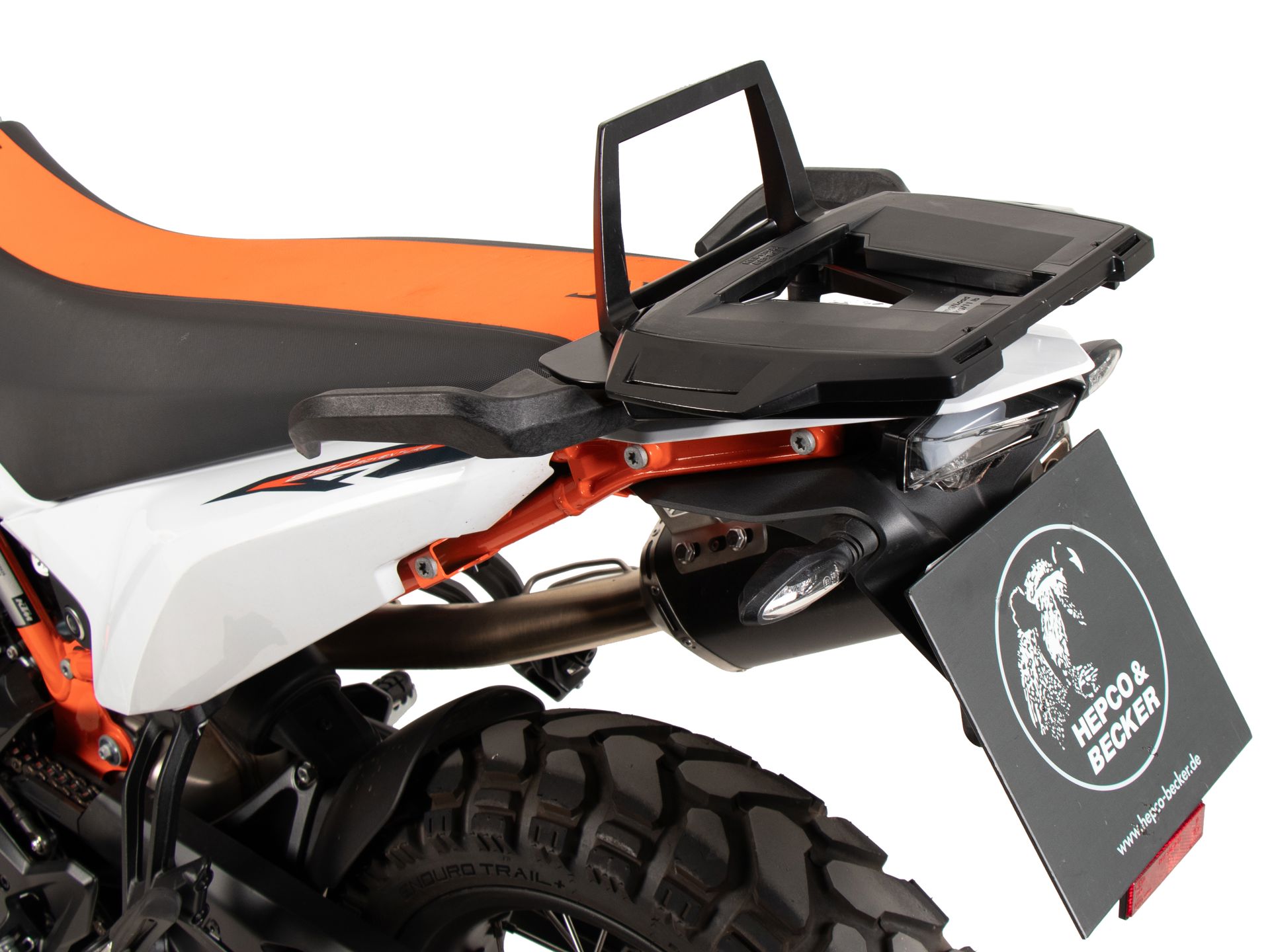 Hepco&Becker Top carrier Alurack black for KTM 790 Adventure from 2024
