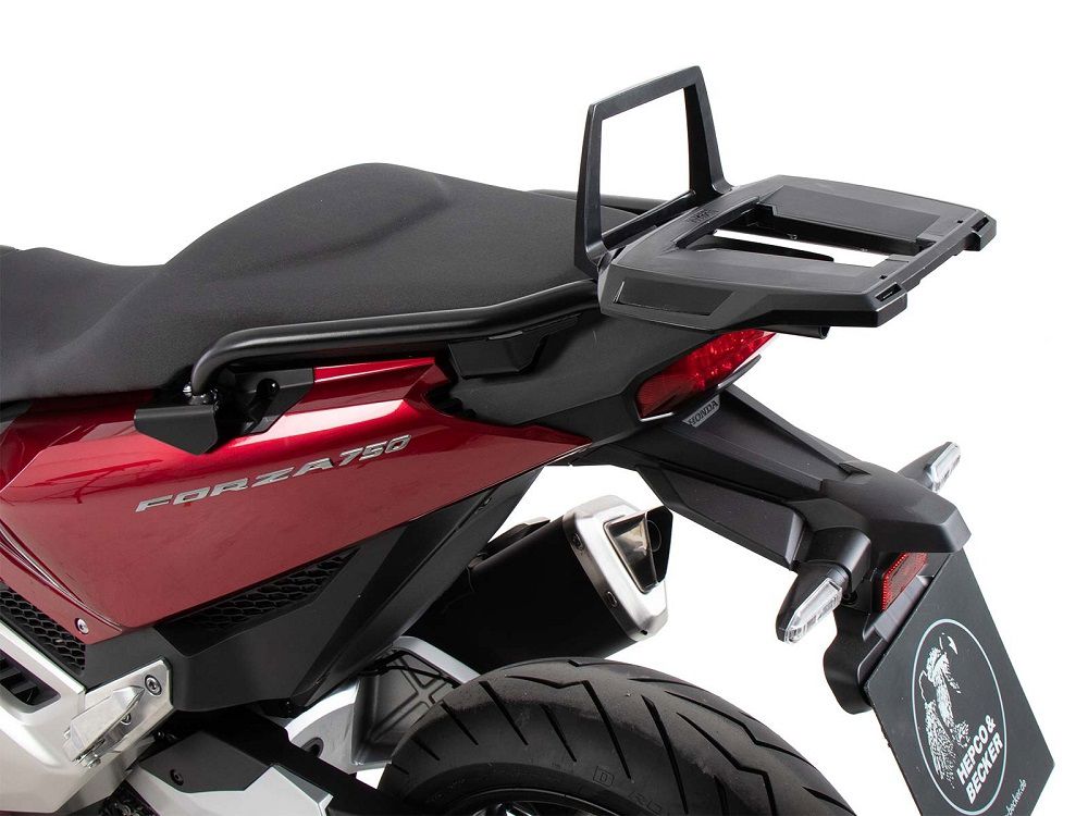 Hepco&Becker Top carrier Alurack black for Honda Forza 750 from 2021