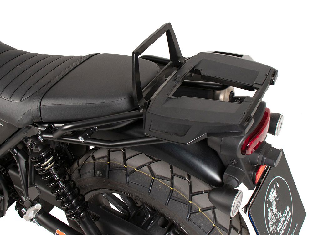 Hepco&Becker Top carrier Alurack black for Honda CL500 from 2023