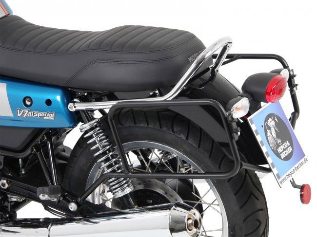 Hepco & Becker Black Luggage Rack Moto Guzzi V7 III Carbon/Milano/Rough from 2018