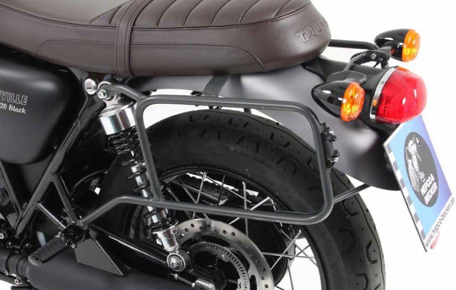 Hepco & Becker Chrome Luggage Rack Triumph Bonneville T120 from 2016
