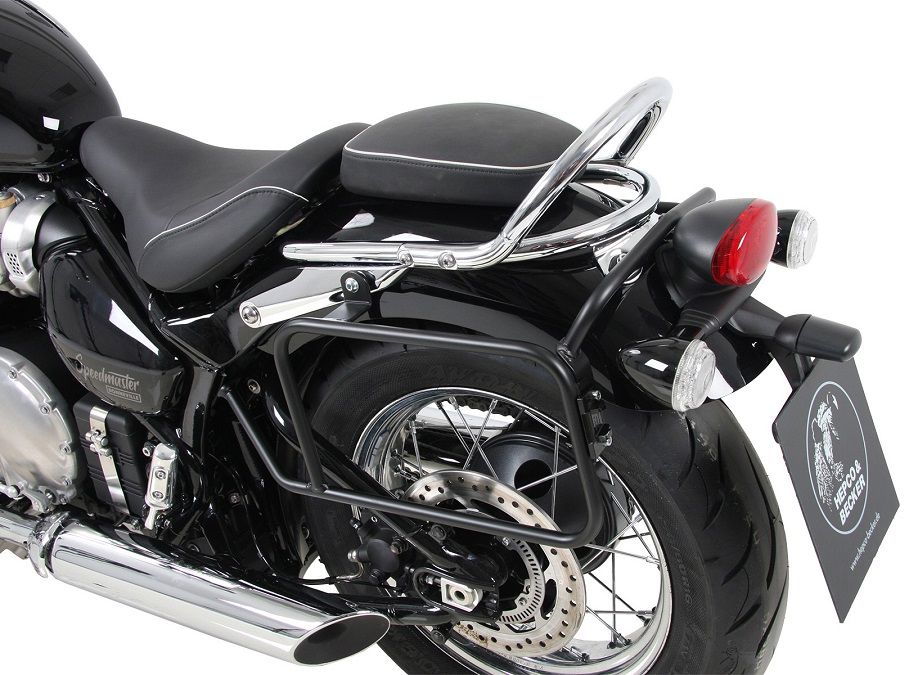 Hepco & Becker Black Luggage Rack Triumph Bonneville Speedmaster from 2018