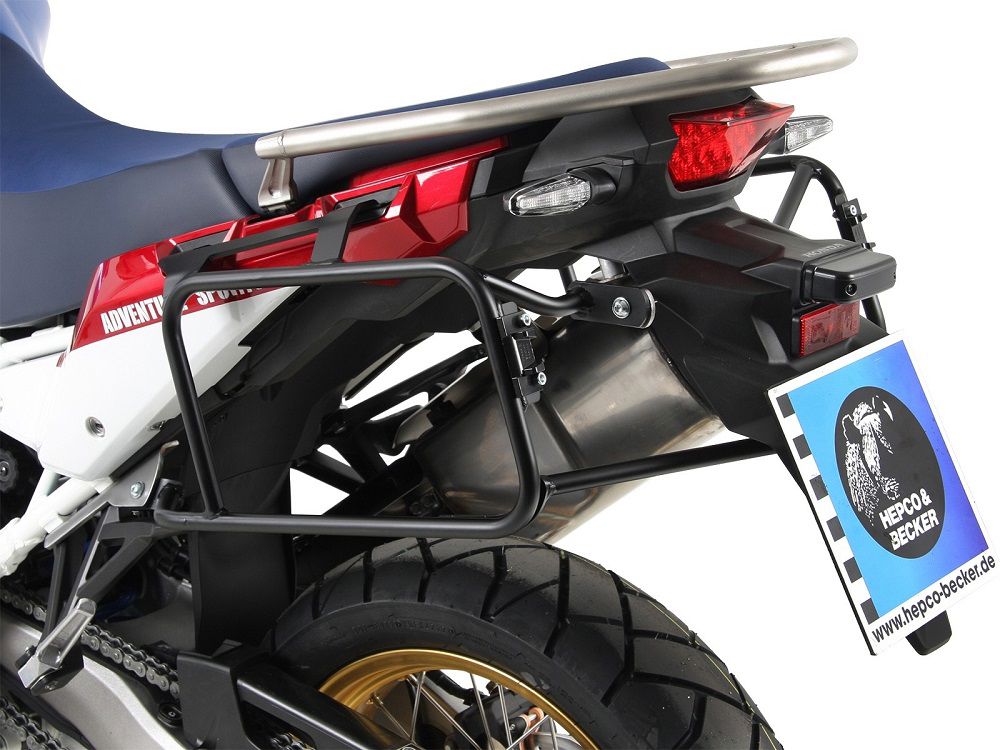 Hepco & Becker Black Luggage Rack Honda CRF1000L Africa Twin Adventure Sports from 2018