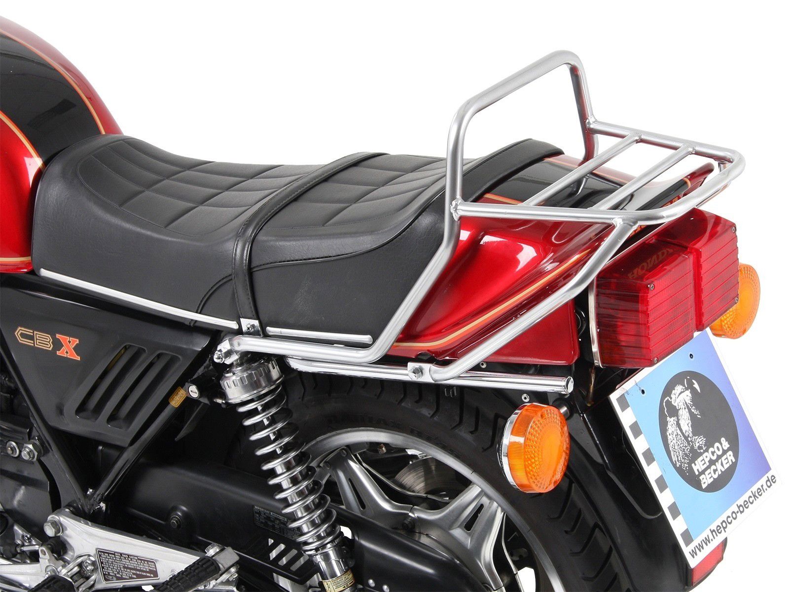 Hepco&Becker Top carrier chrome for Honda CBX1000 Stereo from 1978 to 1980