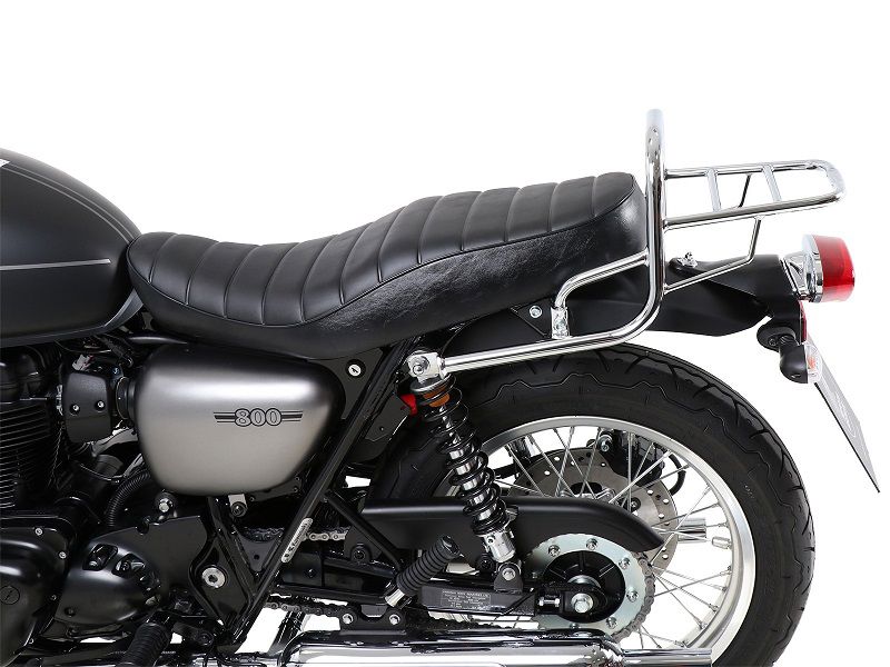 Hepco&Becker Top carrier chrome for Kawasaki W800 Street/Cafe from 2019