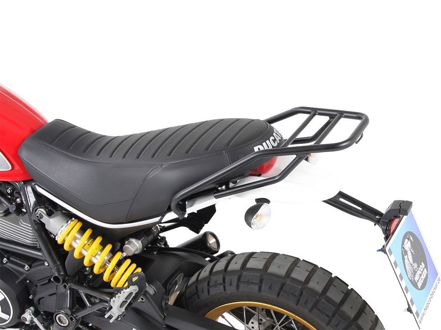 Hepco&Becker Top carrier ''Tube Rack'' black for Ducati Scrambler from 2015 to 2018