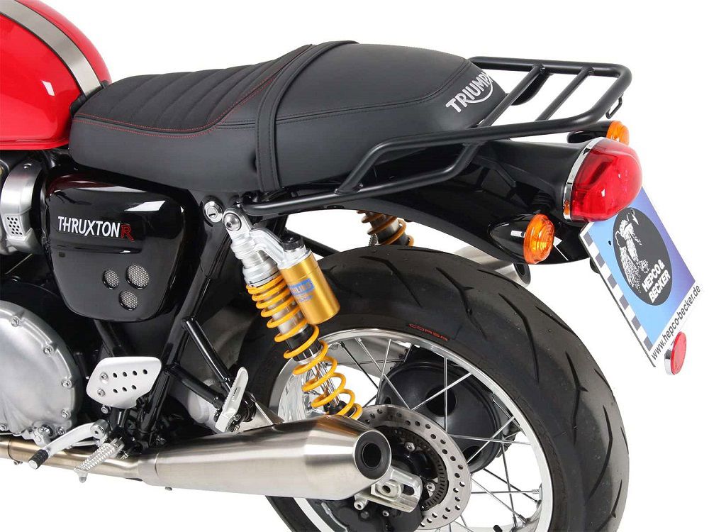 Hepco&Becker Top carrier black for Triumph Thruxton 1200R/RS from 2016