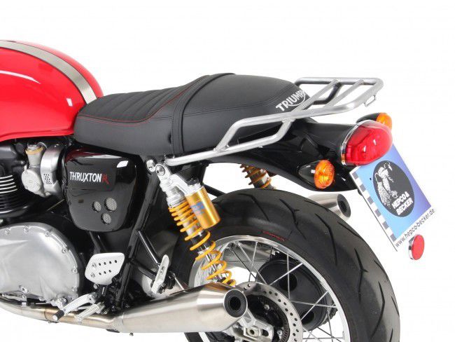Hepco&Becker Top carrier chrome for Triumph Thruxton/R1200 from 2016