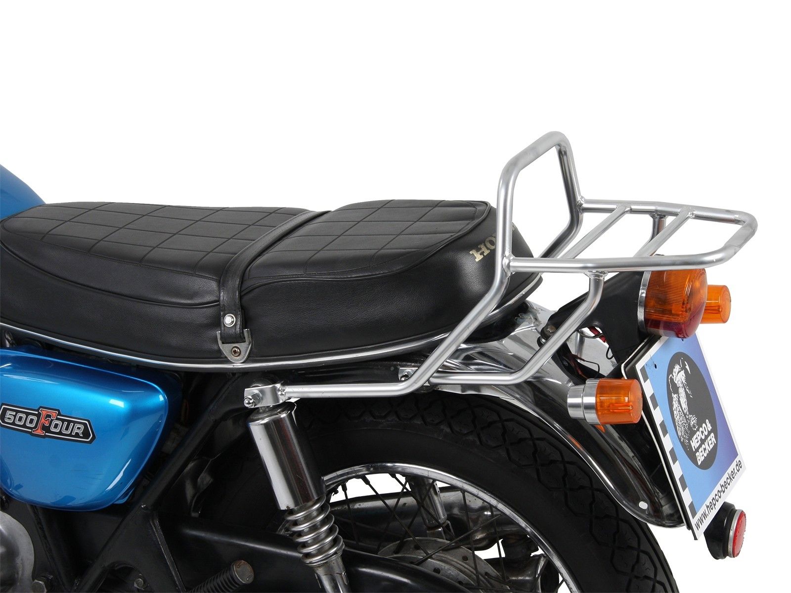 Hepco&Becker Top carrier chrome for Honda CB500 FOUR from 1971 to 1978