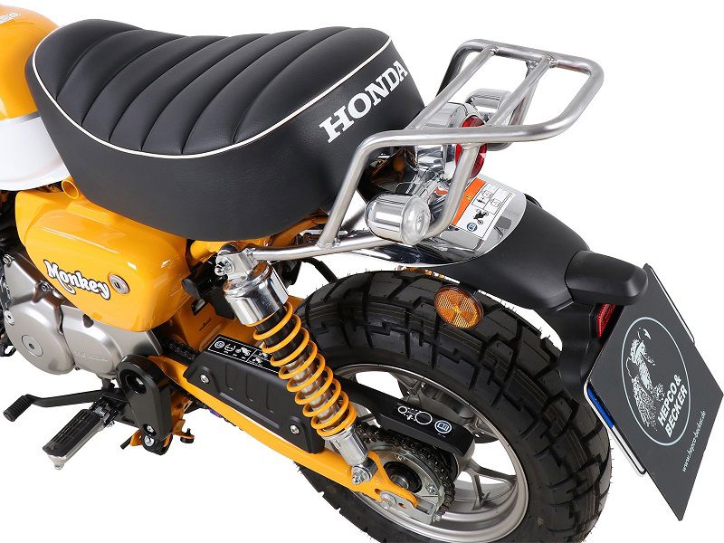Hepco&Becker Top carrier chrome for Honda Monkey 125 from 2019