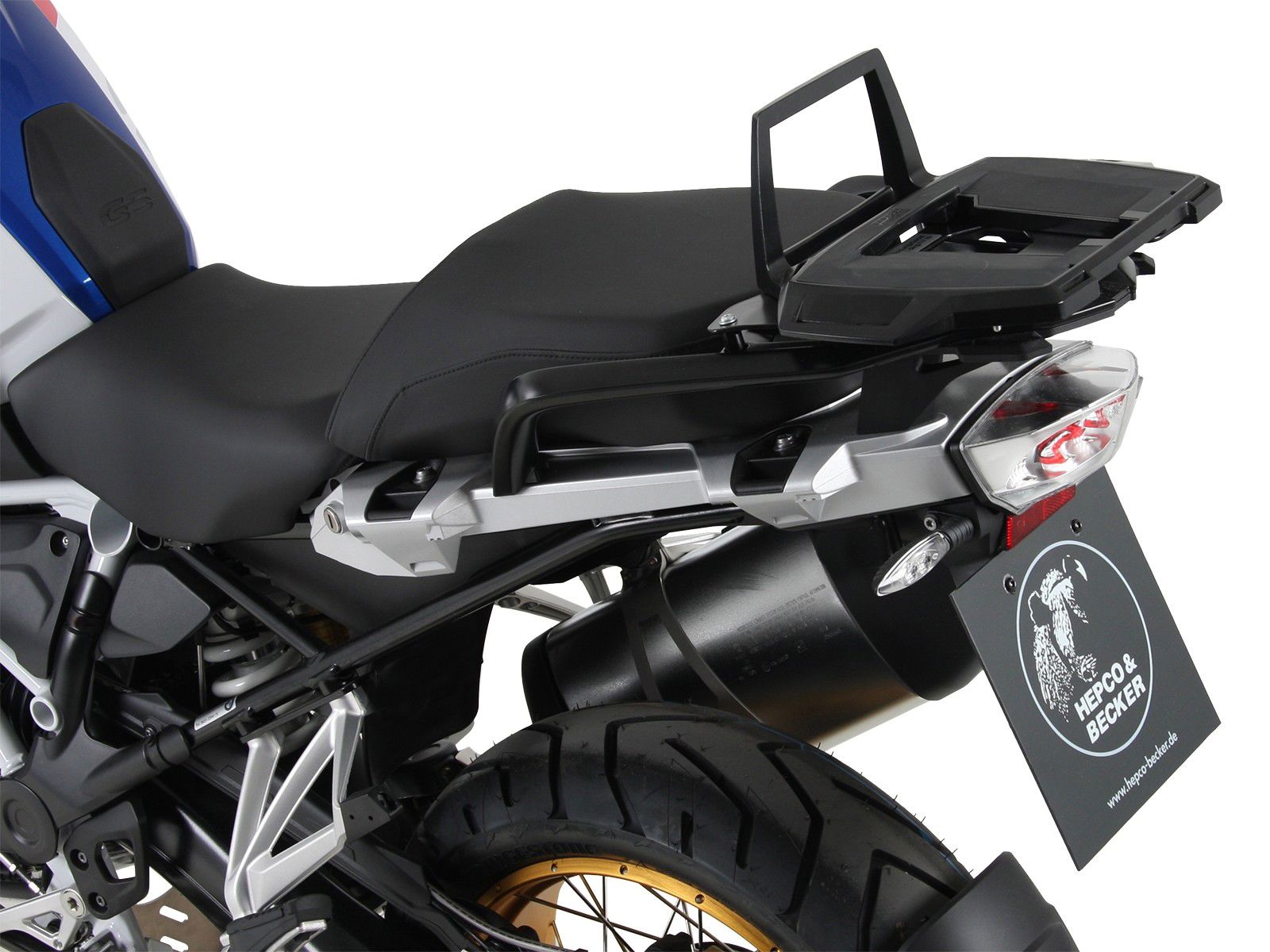 Hepco&Becker Top carrier Alurack black for BMW R1250GS LC from 2018