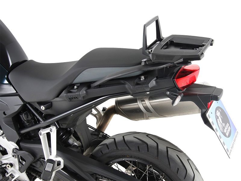 Hepco&Becker Top carrier Alurack black for BMW F800GS from 2024 (for plastic carrier)