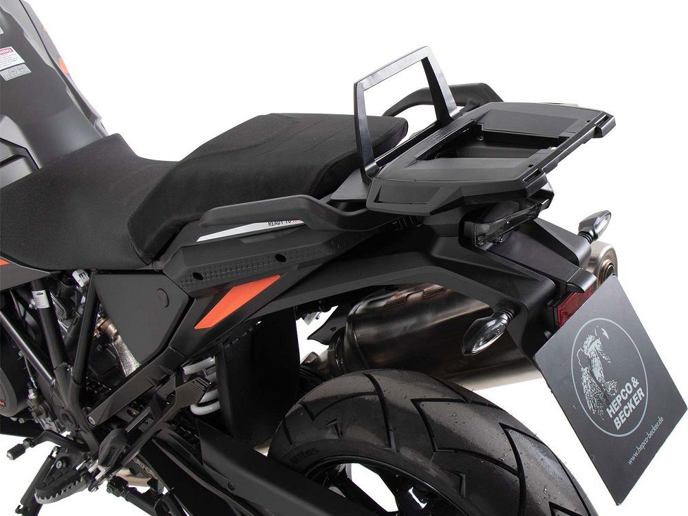 Hepco&Becker Top carrier Alurack black for KTM 1290 Super Adventure S/R from 2021