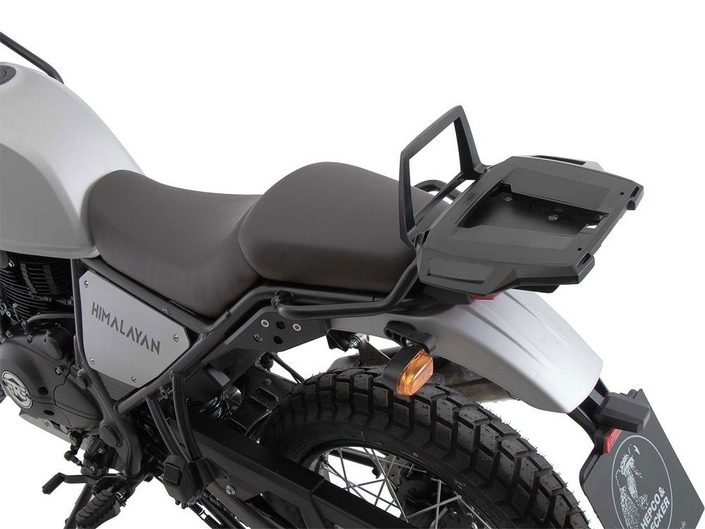 Hepco&Becker Top carrier Alurack black for Royal Enfield Himalayan 410 from 2021 to 2023
