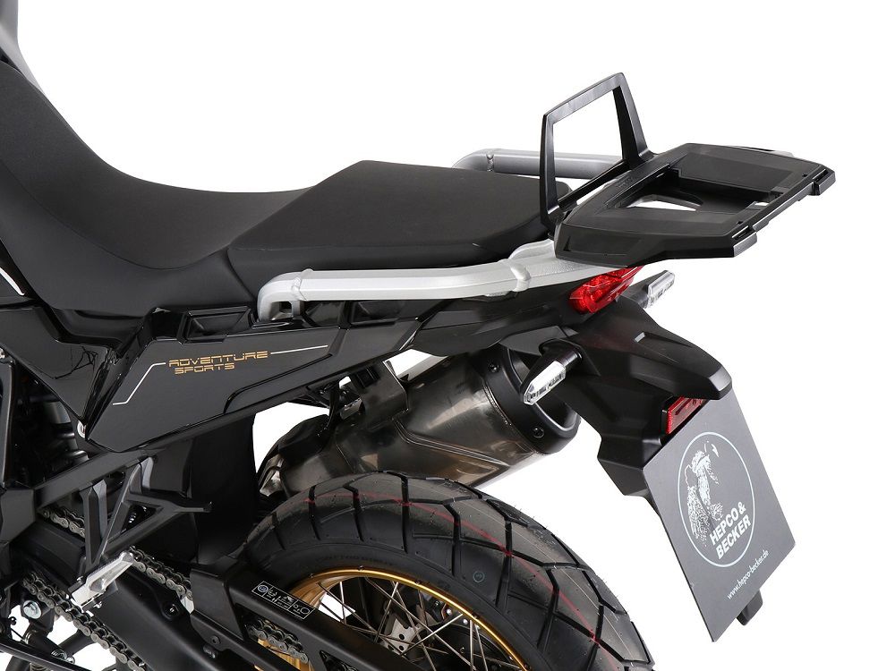 Hepco&Becker Top carrier Alurack black for Honda CRF1100L Africa Twin Adventure Sports from 2024