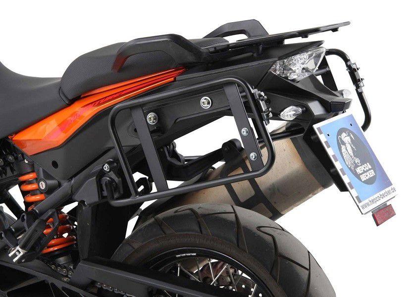 Hepco & Becker Luggage Rack Lock to it black Asymmetric KTM 1090 Adventure R from 2017
