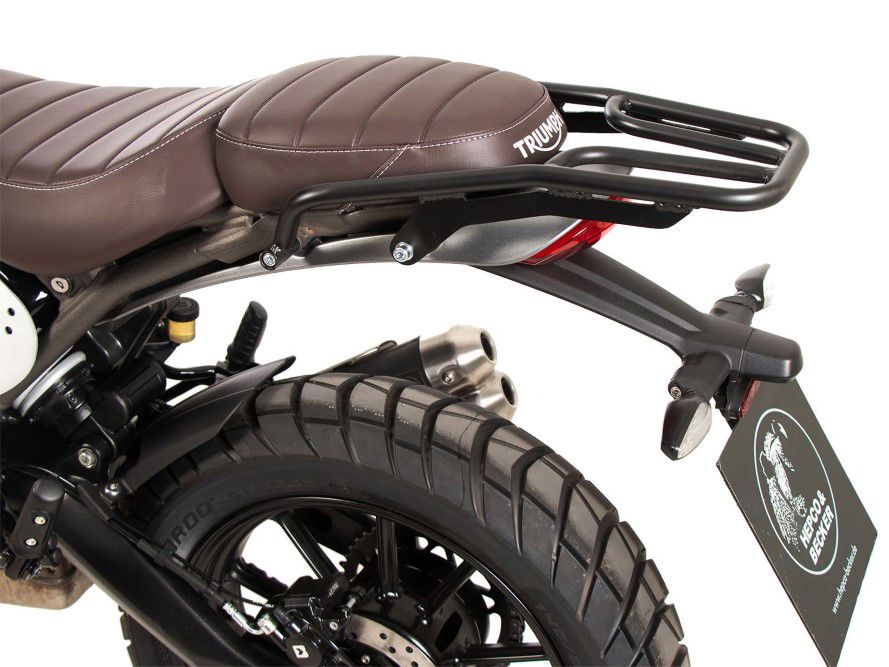 Hepco&Becker Top carrier ''Tube Rack'' black for Triumph Scrambler 400 X from 2024
