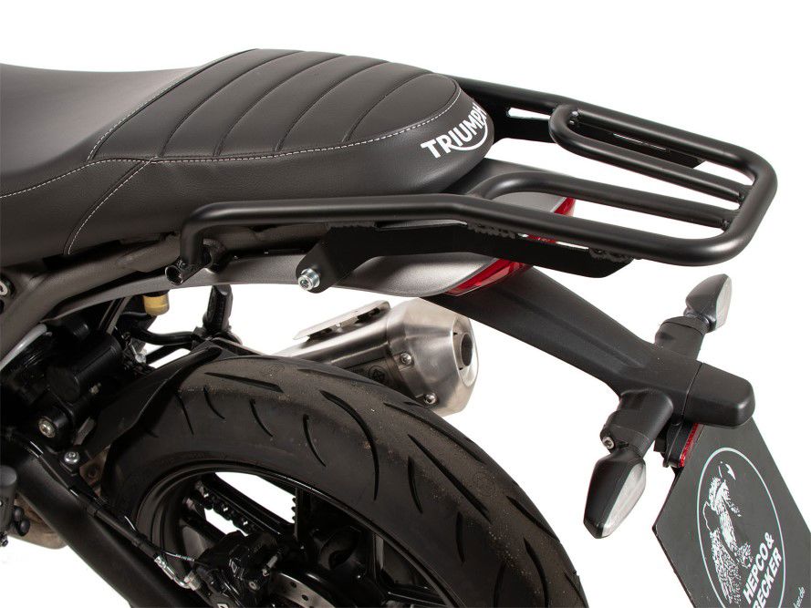 Hepco&Becker Top carrier ''Tube Rack'' black for Triumph Speed 400 from 2024