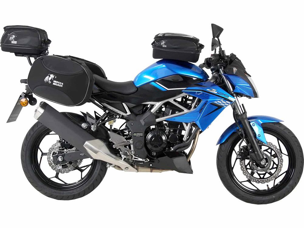 Hepco&Becker Top carrier Minirack black for Kawasaki Z125 from 2018