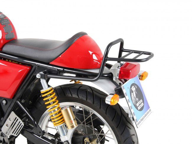 Hepco&Becker Top carrier black 'Mini' for Royal Enfield Continental GT 535 from 2013 to 2018