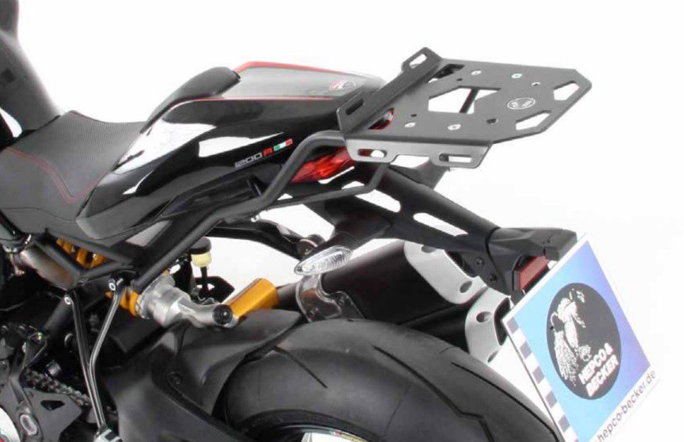 Hepco&Becker Top carrier Minirack black for Ducati Monster 1200R from 2016