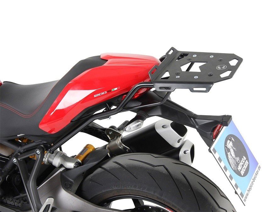 Hepco&Becker Top carrier Minirack black for Ducati Monster 1200S from 2017