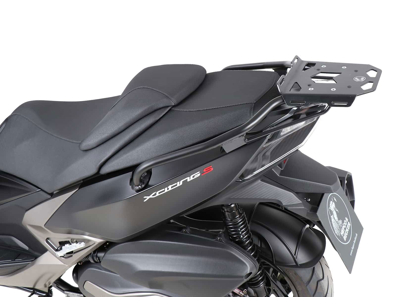 Hepco&Becker Top carrier Minirack black for Kymco Xciting 400 i from 2017