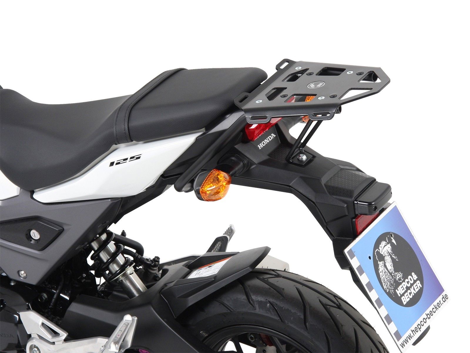 Hepco&Becker Top carrier Minirack black for Honda MSX125 from 2016 to 2020