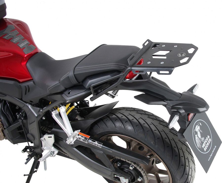 Hepco&Becker Top carrier Minirack black for Honda CB650R from 2019 to 2020