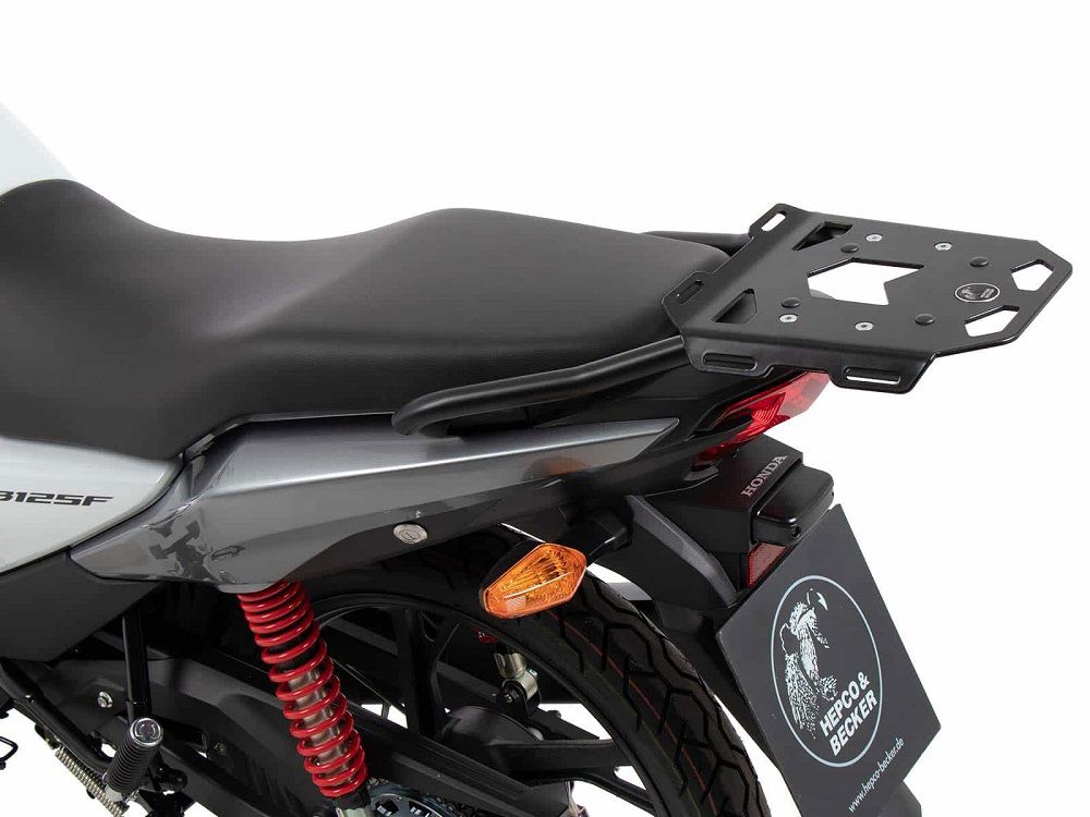 Hepco&Becker Top carrier Minirack black for Honda CB125F from 2021