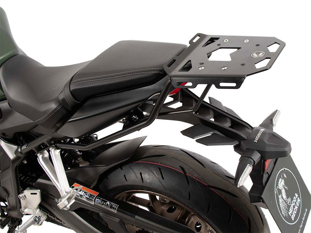 Hepco&Becker Top carrier Minirack black for Honda CB650R from 2024