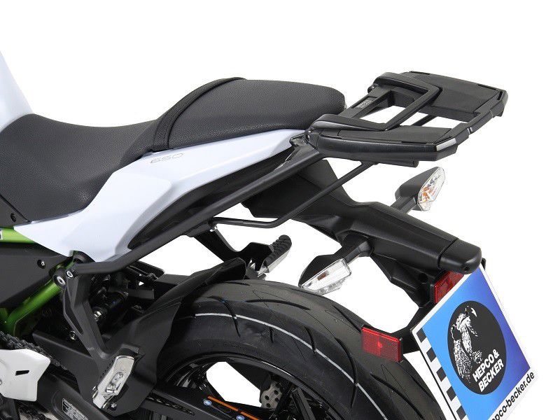 Hepco&Becker Top carrier Easyrack black for Kawasaki Z650 from 2017