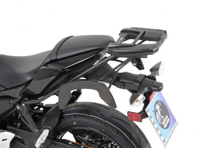 Hepco&Becker Top carrier Easyrack black for Kawasaki NINJA 650 from 2017