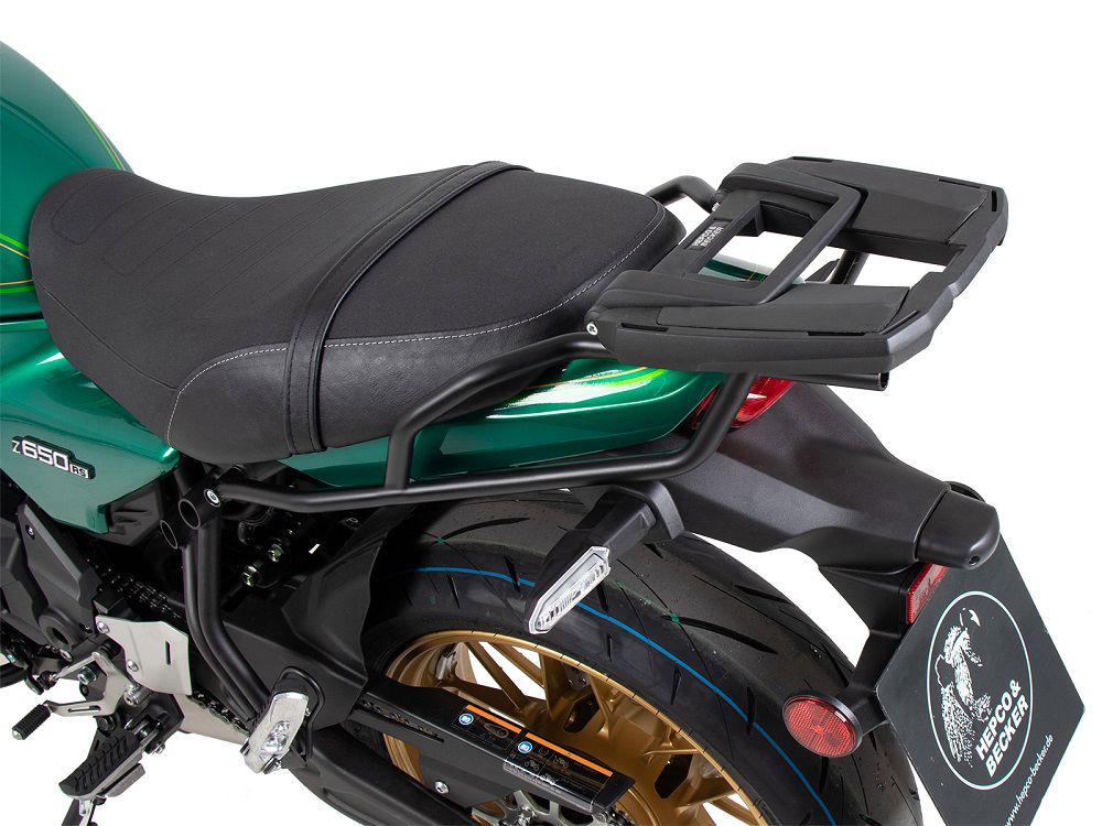 Hepco&Becker Top carrier Easyrack black for Kawasaki Z650RS from 2022
