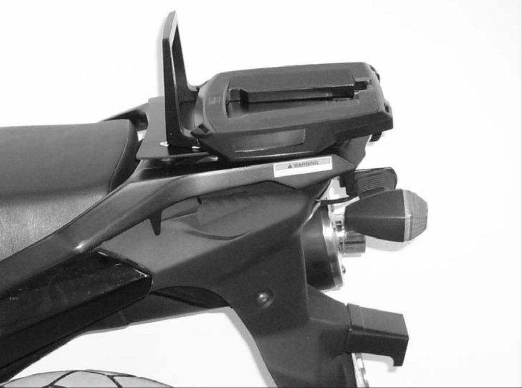 Hepco&Becker Top carrier Easyrack black for Kawasaki KLV1000 from 2004 to 2006