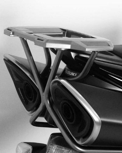 Hepco&Becker Top carrier Easyrack black for Suzuki BKing from 2007 to 2012