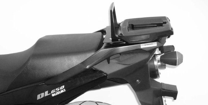 Hepco&Becker Top carrier Easyrack black for Suzuki DL1000 from 2002 to 2007